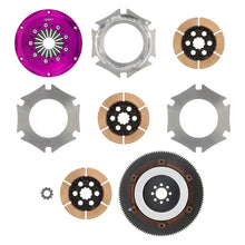 Load image into Gallery viewer, Exedy 1990-1996 Nissan 300ZX Turbo V6 Hyper Triple Cerametallic Clutch Rigid Disc Push Type Cover
