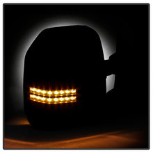 Load image into Gallery viewer, xTune 99-07 Ford Super Duty LED Telescoping Manual Mirrors - Smk (Pair) (MIR-FDSD99S-G4-MA-RSM-SET)

