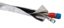 Load image into Gallery viewer, DEI Heat Shroud 3/4in I.D. x 3ft - Aluminized Sleeving - Hook and Loop Edge
