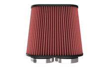 Load image into Gallery viewer, K&amp;N Universal Clamp-On Air Filter 3in Dual Flange 9in x 6in Base 7.5in x 3.688in Top 7.5in Height
