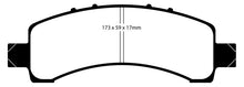 Load image into Gallery viewer, EBC 02 Cadillac Escalade 5.3 (Akebono rear caliper) Greenstuff Rear Brake Pads
