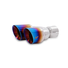 Load image into Gallery viewer, Mishimoto 14-16 Ford Fiesta ST 1.6L 2.5in Stainless Steel Cat-Back Exhaust w/ Burnt Ti Tips
