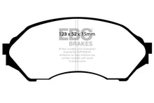 Load image into Gallery viewer, EBC 99-02 Mazda Protege 1.6 Redstuff Front Brake Pads
