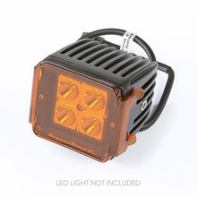 Load image into Gallery viewer, Rugged Ridge 3 Inch Square LED Light Cover Amber
