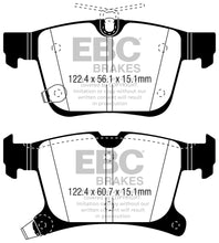 Load image into Gallery viewer, EBC 2016+ Chrysler Pacifica (RU) 3.6L Yellowstuff Rear Brake Pads
