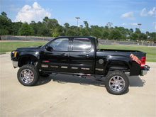 Load image into Gallery viewer, N-Fab Nerf Step 07-13 Chevy-GMC 1500 Crew Cab 5.7ft Bed - Gloss Black - Bed Access - 3in
