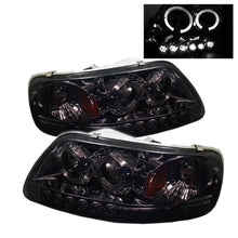 Load image into Gallery viewer, Spyder Ford F150 97-03 Projector - LED Halo Amber Reflctr LED Smke PRO-YD-FF15097-1P-AM-SMC
