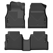 Load image into Gallery viewer, Husky Liners 18-22 Nissan Kicks Weatherbeater Black Front &amp; 2nd Seat Floor Liners
