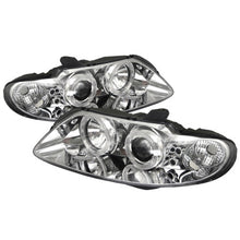 Load image into Gallery viewer, Spyder Pontiac GTO 04-06 Projector Headlights LED Halo LED Chrome High H1 Low H1 PRO-YD-PGTO04-HL-C

