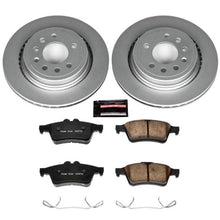 Load image into Gallery viewer, Power Stop 08-11 Saab 9-3 Rear Z23 Evolution Sport Coated Brake Kit
