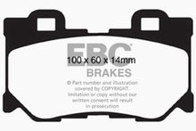Load image into Gallery viewer, EBC 08-15 Infiniti G37 3.7 Greenstuff Rear Brake Pads
