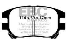 Load image into Gallery viewer, EBC 02-03 Lexus RX300 3.0 2WD Yellowstuff Front Brake Pads
