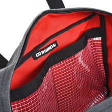 Load image into Gallery viewer, Go Rhino XVenture Gear Recovery Bag (7.5x11.5x18in. Closed) 12oz Waxed Canvas - Black
