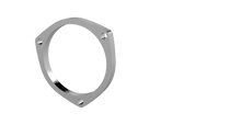 Load image into Gallery viewer, QTP 4in Weld-On QTEC 3 Bolt Flange
