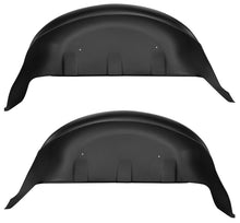 Load image into Gallery viewer, Husky Liners 2017 Ford F-250 Super Duty / 2017 Ford F-350 Super Duty Black Rear Wheel Well Guards
