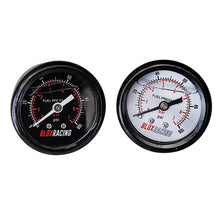 Load image into Gallery viewer, BLOX Racing Liquid-Filled Fuel Pressure Gauge 0-100psi (Black Face)
