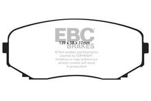 Load image into Gallery viewer, EBC 11-14 Ford Edge 2.0 Turbo Ultimax2 Front Brake Pads
