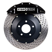 Load image into Gallery viewer, StopTech BBK 10-6/11 Audi S4 / 08-11 S5 Front Black ST-60 Calipers 380x32 Drilled Rotors
