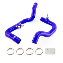 Load image into Gallery viewer, Mishimoto 2018+ Jeep Wrangler JL / Gladiator JT 3.6L AT Blue Silicone Radiator Coolant Hose Kit
