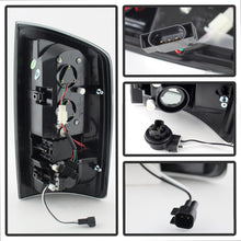 Load image into Gallery viewer, Spyder Dodge Ram 07-08 1500/Ram 07-09 2500/3500 LED Tail Lights Black Smoke ALT-YD-DRAM06-LED-BSM
