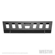 Load image into Gallery viewer, Westin 18-19 Jeep Wrangler JL Front Bumper Skid Plate - Textured Black
