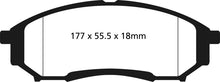Load image into Gallery viewer, EBC 05-07 Ford F250 (inc Super Duty) 5.4 (2WD) Extra Duty Rear Brake Pads
