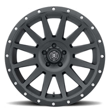 Load image into Gallery viewer, ICON Compression 20x10 6x5.5 -19mm Offset 4.75inBS Satin Black Wheel
