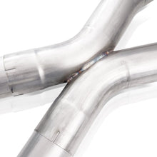 Load image into Gallery viewer, Stainless Works 62-67 Chevy Nova 3in Catback w/ X-Pipe Turbo Chambered Mufflers 3in Cores
