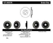 Load image into Gallery viewer, StopTech 02-06 Acura RSX Type S / 06-09 Honda Civic Si Slotted &amp; Drilled Right Front Rotor
