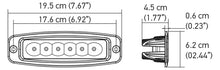 Load image into Gallery viewer, Hella Value Fit Mini 6in LED Light Bar - Flood
