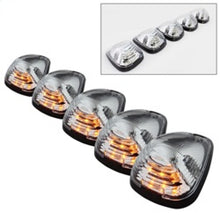 Load image into Gallery viewer, Xtune Ford Super Duty F250-F550 99-15 Amber LED Cab Roof Lights Clear ACC-LED-FDSD99-CR-C
