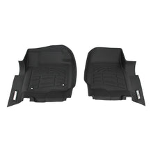 Load image into Gallery viewer, Westin 2017-2018 Ford Super Duty Regular/Super/Crew Cab Wade Sure-Fit Floor Liners Front - Black
