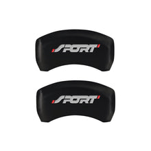 Load image into Gallery viewer, MGP 4 Caliper Covers Engraved Front &amp; Rear No bolts/Sport Red finish silver ch
