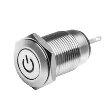 Load image into Gallery viewer, Oracle Pre-Wired Power Symbol On/Off Flush Mount LED Switch - Yellow
