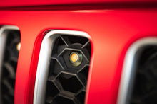 Load image into Gallery viewer, DV8 Offroad 2020+ Jeep JT Grill Amber Marker Lights
