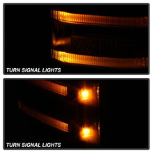 Load image into Gallery viewer, xTune 99-07 Ford Super Duty Heated LED Signal Power Mirrors - Smk (Pair) (MIR-FDSD99S-G4-PW-SM-SET)
