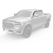 Load image into Gallery viewer, EGR 2019 Dodge Ram 1500 Crew Cab SlimLine In-Channel Window Visors Set of 4 - Dark Smoke

