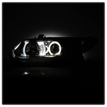 Load image into Gallery viewer, Spyder Honda Civic 06-08 2Dr Projector Headlights LED Halo Chrome High H1 Low H1 PRO-YD-HC06-2D-HL-C
