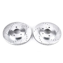 Load image into Gallery viewer, Power Stop 04-08 Chevrolet Malibu Front Evolution Drilled &amp; Slotted Rotors - Pair
