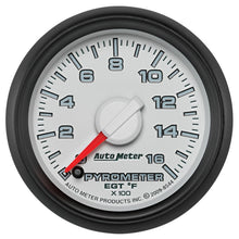 Load image into Gallery viewer, Autometer 04-09 Dodge Ram L6-5.9L Diesel A-Pillar Gauge Kit Boost/EGT 0-60PSI / 0-2000 Deg
