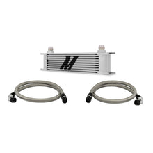 Load image into Gallery viewer, Mishimoto Universal 10 Row Oil Cooler Kit (Metal Braided Lines)
