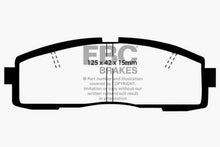 Load image into Gallery viewer, EBC 86-92 Toyota Supra 2.8 Redstuff Rear Brake Pads
