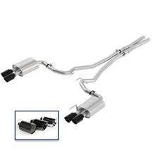 Load image into Gallery viewer, Ford Racing 2018+ Mustang GT 5.0L Cat-Back Extreme Exhaust System w/ Quad Black Chrome Tips
