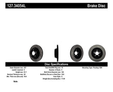 Load image into Gallery viewer, StopTech 00-03 BMW M5 (E39) Slotted &amp; Drilled Left Rear Rotor
