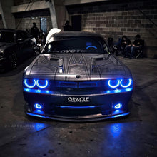 Load image into Gallery viewer, Oracle 08-14 Dodge Challenger Dynamic Surface Mount Headlight/Fog Light Halo Kit COMBO - ColorSHIFT
