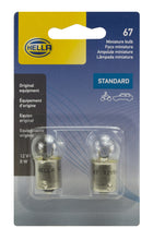 Load image into Gallery viewer, Hella Bulb 67 12V 8W 4Cp Ba15S G6 (2)
