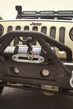 Load image into Gallery viewer, Rugged Ridge 07-18 Jeep Wrangler JK Bumper Mounted Circular LED Light &amp; Mount Kit
