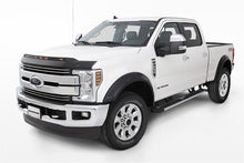Load image into Gallery viewer, AVS 2017-2019 Ford F250 Super Duty Aeroskin Low Profile Hood Shield w/ Lights - Black
