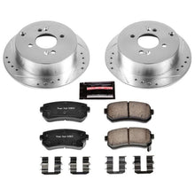 Load image into Gallery viewer, Power Stop 06-07 Hyundai Accent Rear Z23 Evolution Sport Brake Kit
