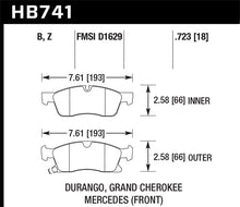 Load image into Gallery viewer, Hawk 13-15 Mercedes-Benz GL350/450 12-15 ML350 2015 ML250 PC Front Brake Pads

